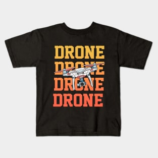 Funny drone Kids T-Shirt